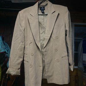 Womens Double Breasted Business Jacket